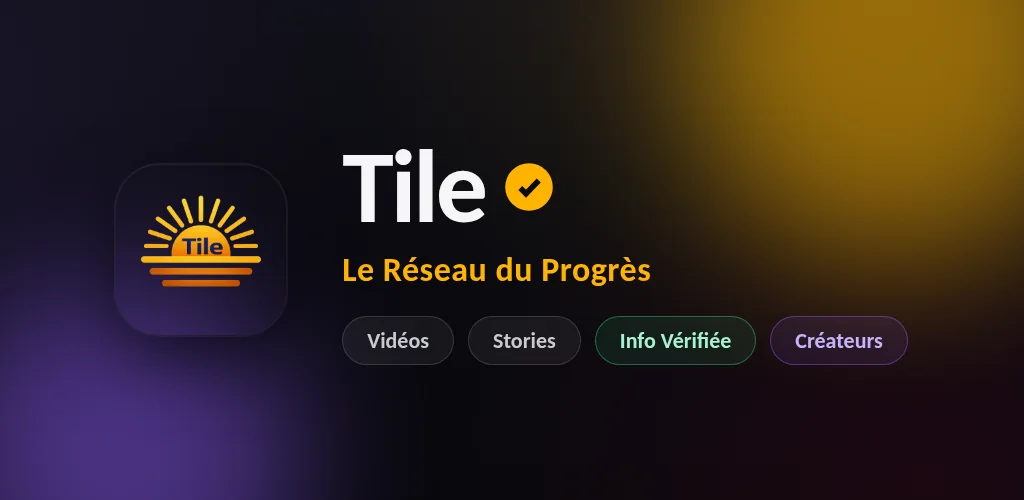 Bannière officielle de Tile : Le Réseau du Progrès